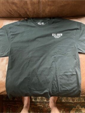 Kill Crew Black Short-Sleeve Graphic Tee
